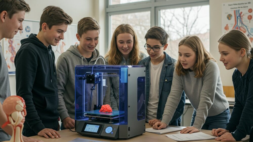 Как школы внедряют 3D печать в обучение