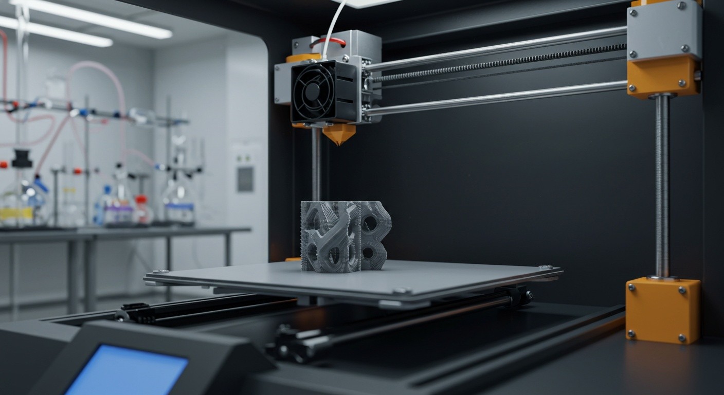 Лабораторное оборудование, напечатанное на 3D-принтере