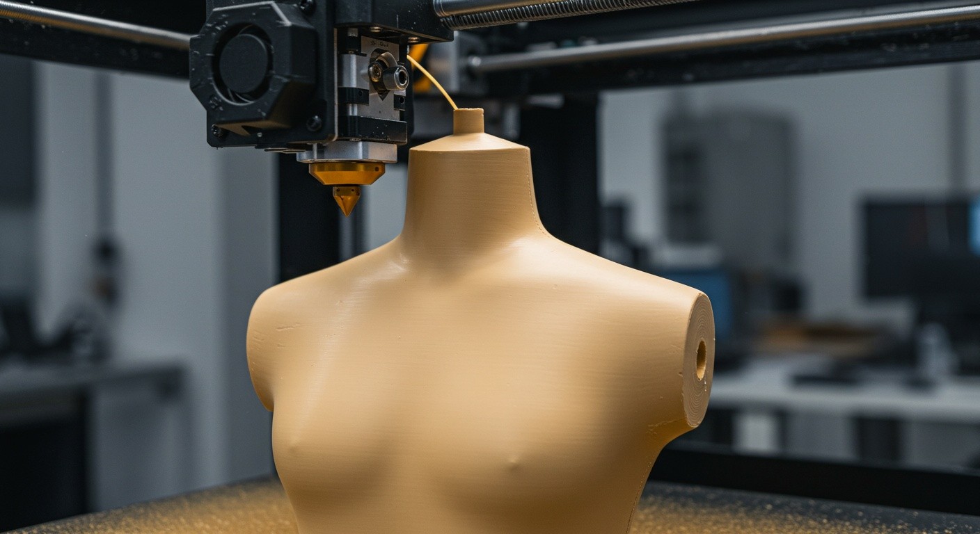 Кастомные манекены, изготовленные методом 3D печати
