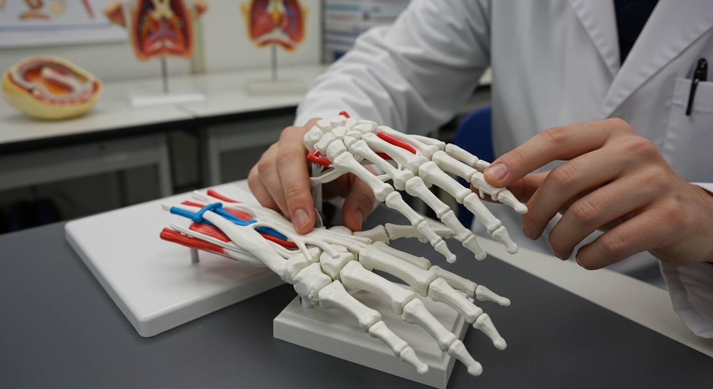 3D-печать анатомических моделей для обучения 3D-модель человеческого сердца, напечатанная на принтере