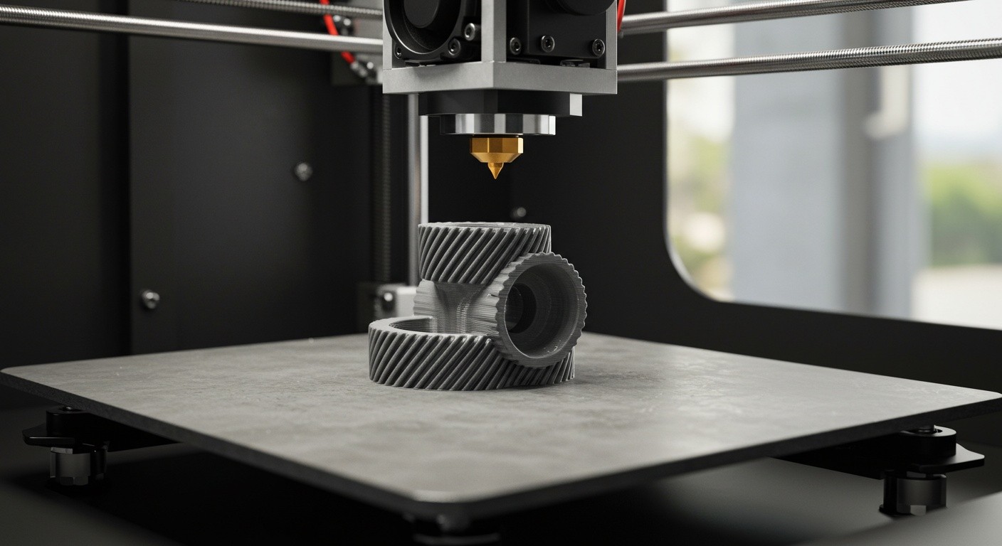 3D печать сменных частей на производстве Печать сменных частей в реальном времени