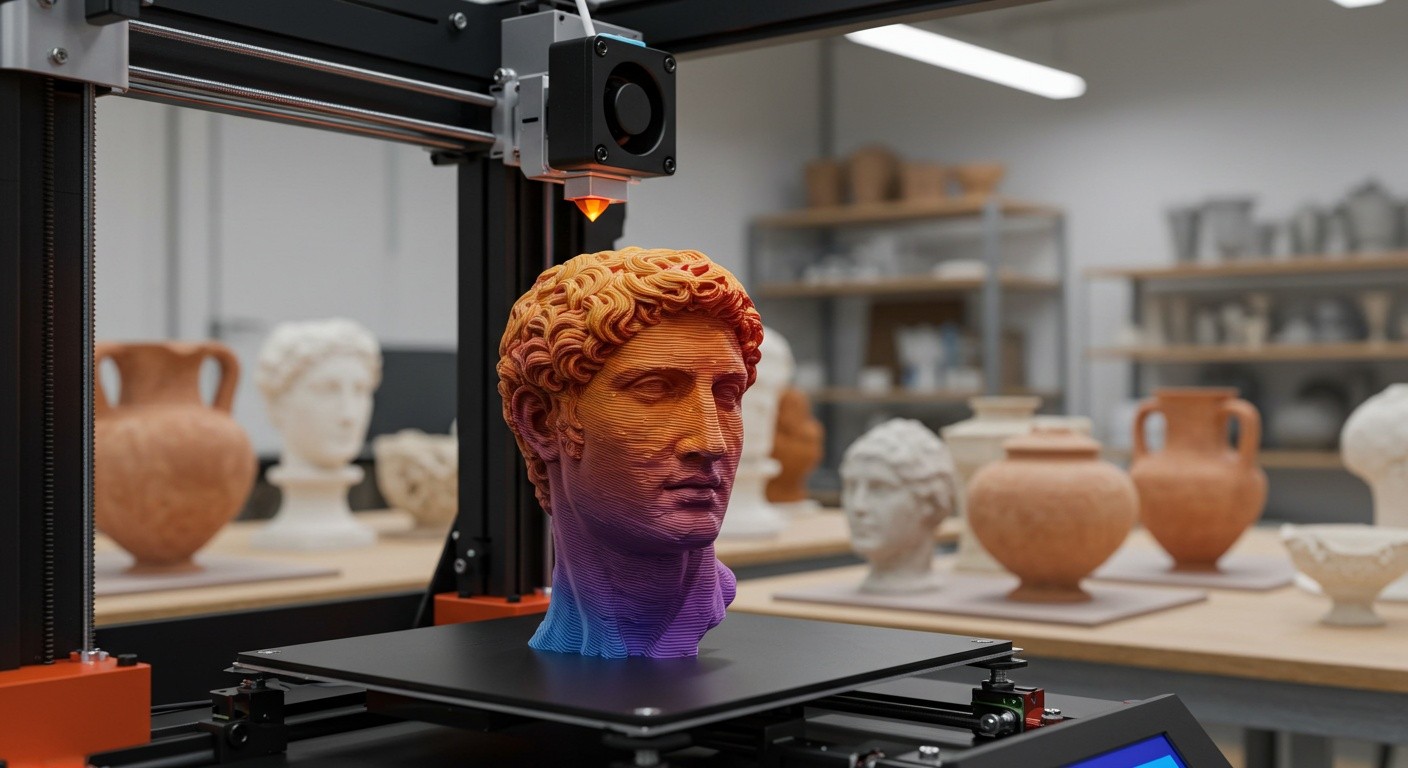 3D-печать копий скульптур для музеев