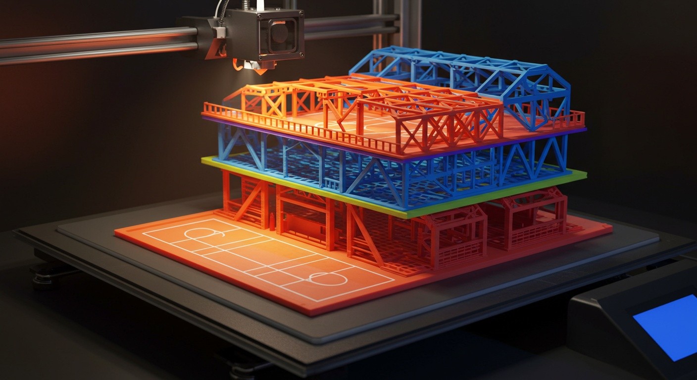 3D-печатный спортивный тренажёр
