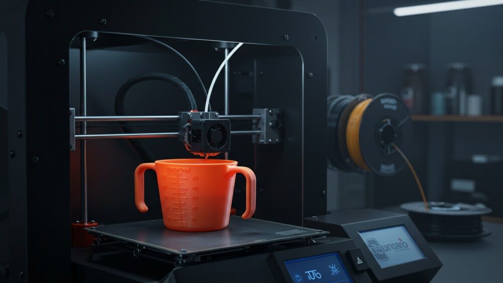 Печать адаптивных предметов для кухни