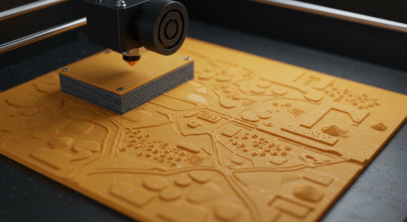 3D печать интерфейсов для обучения слепых 3D печать обучающих интерфейсов для слепых