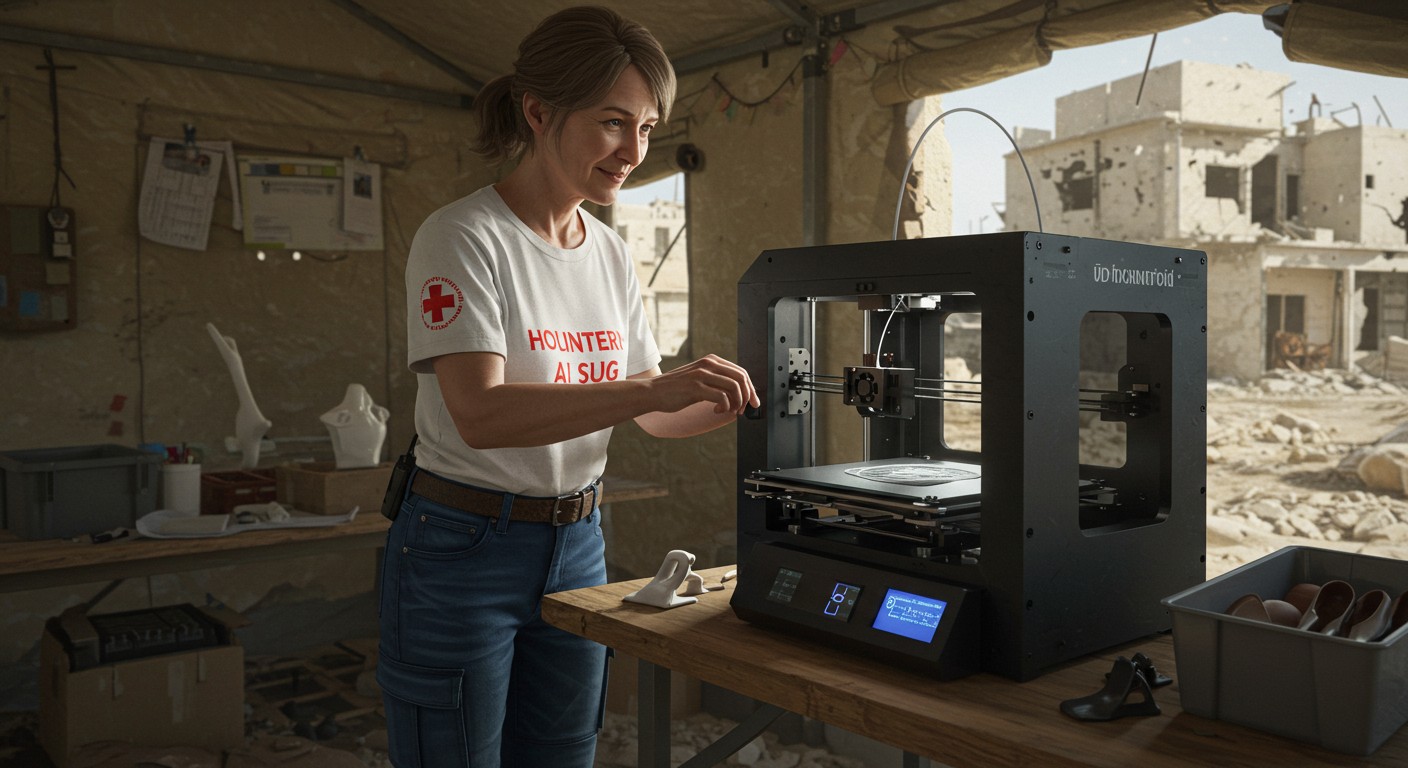 3D печать для гуманитарной помощи Волонтёры и 3D печать в кризисных зонах
