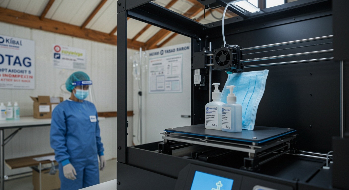Производство санитарных средств с помощью 3D печати 3D печать санитарных принадлежностей в чрезвычайных ситуациях