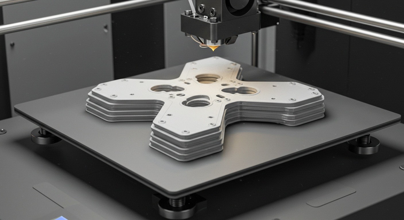 3D печать компонентов для беспилотных транспортных систем