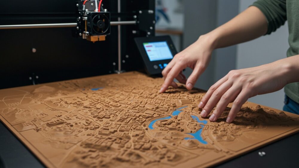 Как создают 3D карты для незрячих путешественников