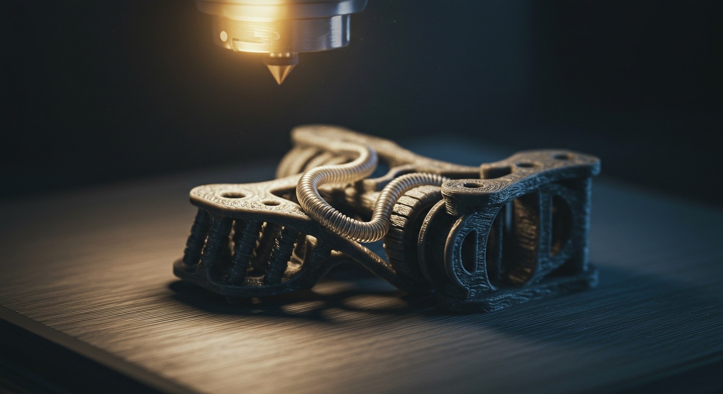 3D печать гибких механизмов без сборки