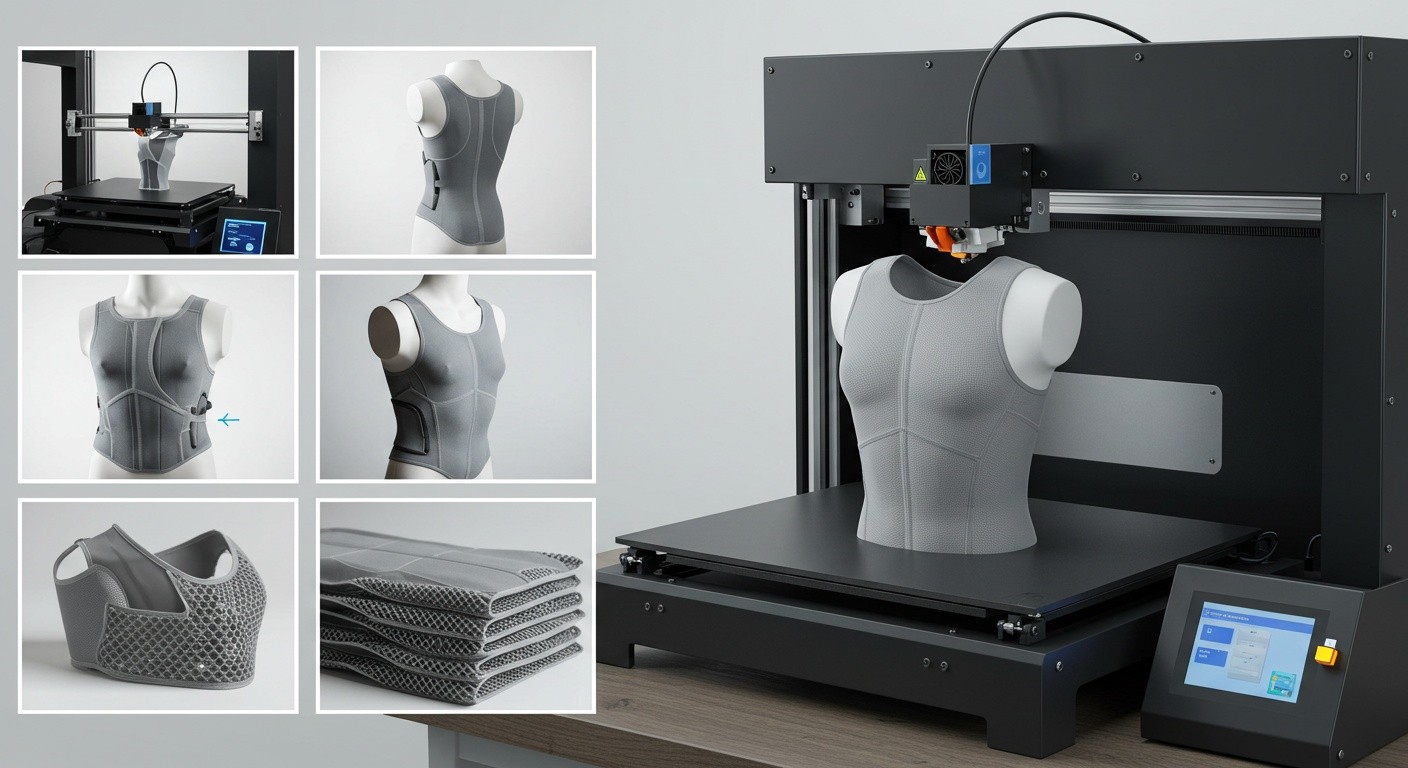 3D печать адаптивных элементов для одежды