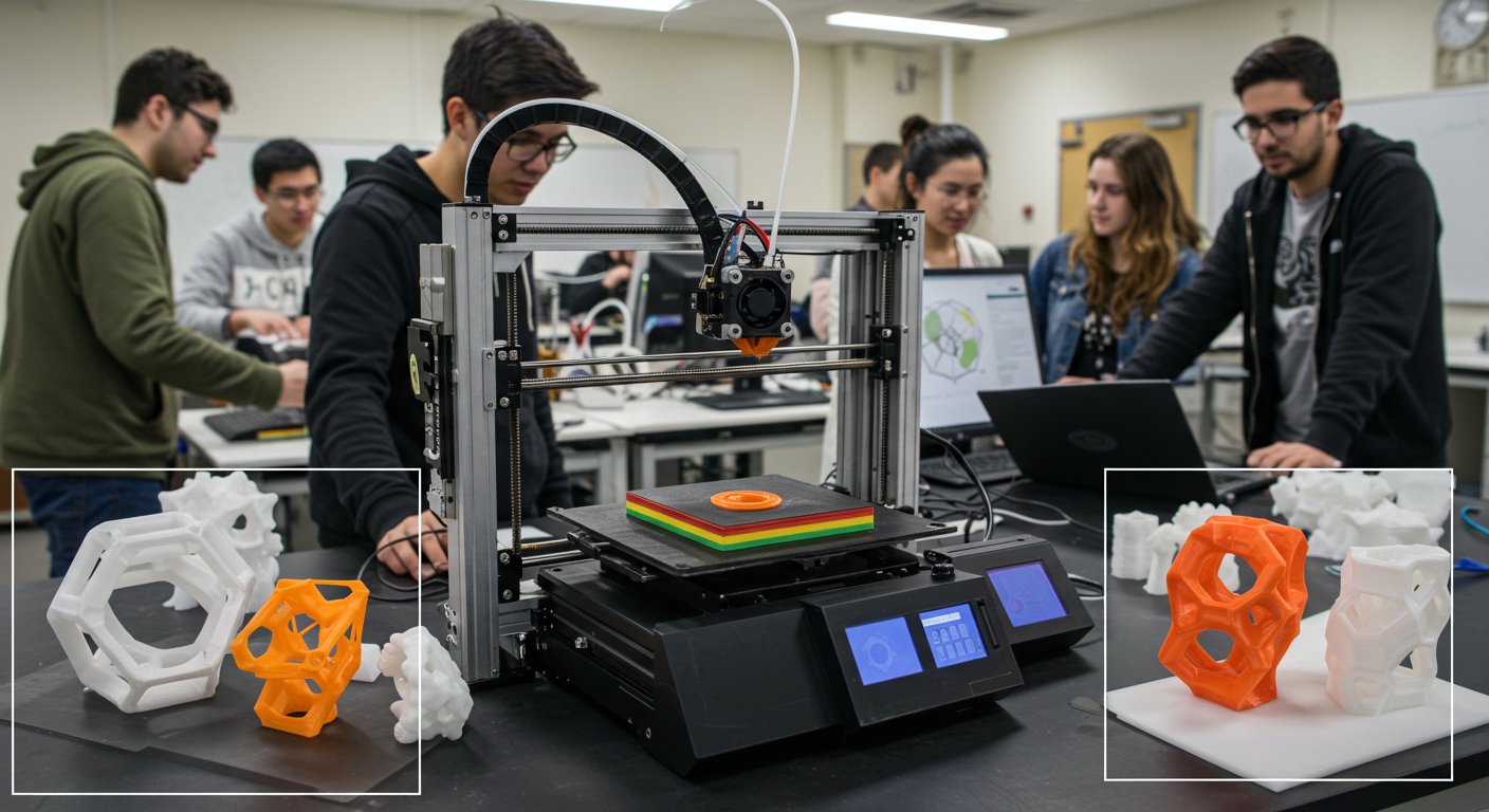 3D печать в образовательных курсах вузов 3D печать на занятиях в университете