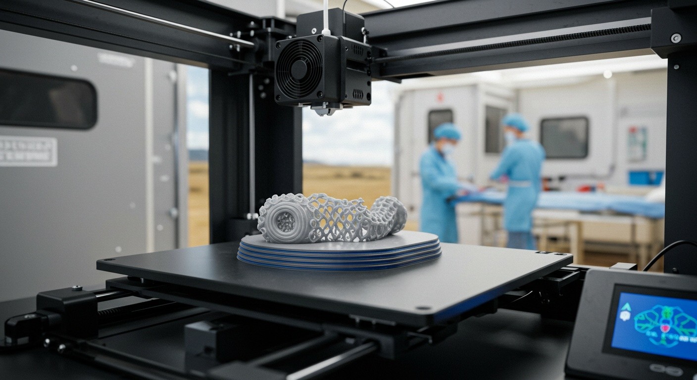 3D печать медицинских приспособлений в полевых условиях
