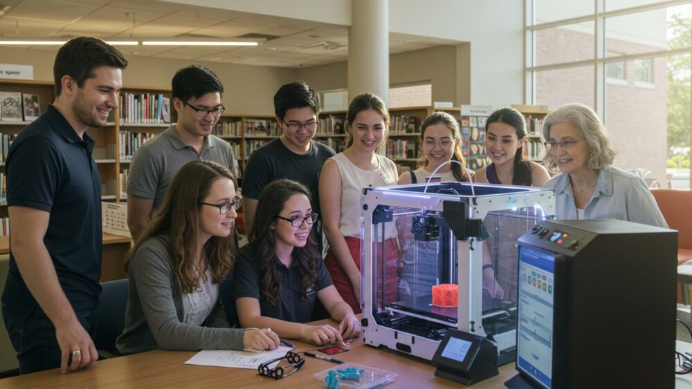 Как библиотеки внедряют 3D принтеры для посетителей