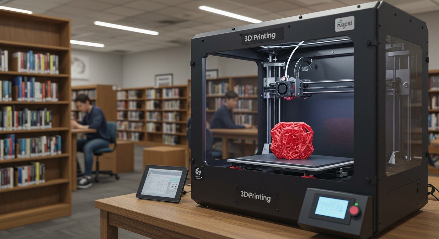 3D принтер в библиотеке