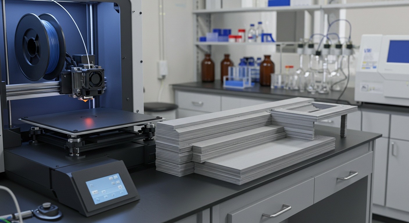 Создание лабораторных стендов с помощью 3D печати 3D печать лабораторных стендов
