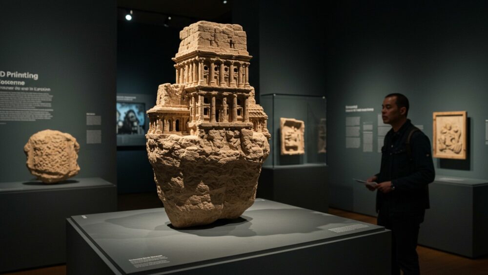 Как музеи используют 3D печать для экспозиций
