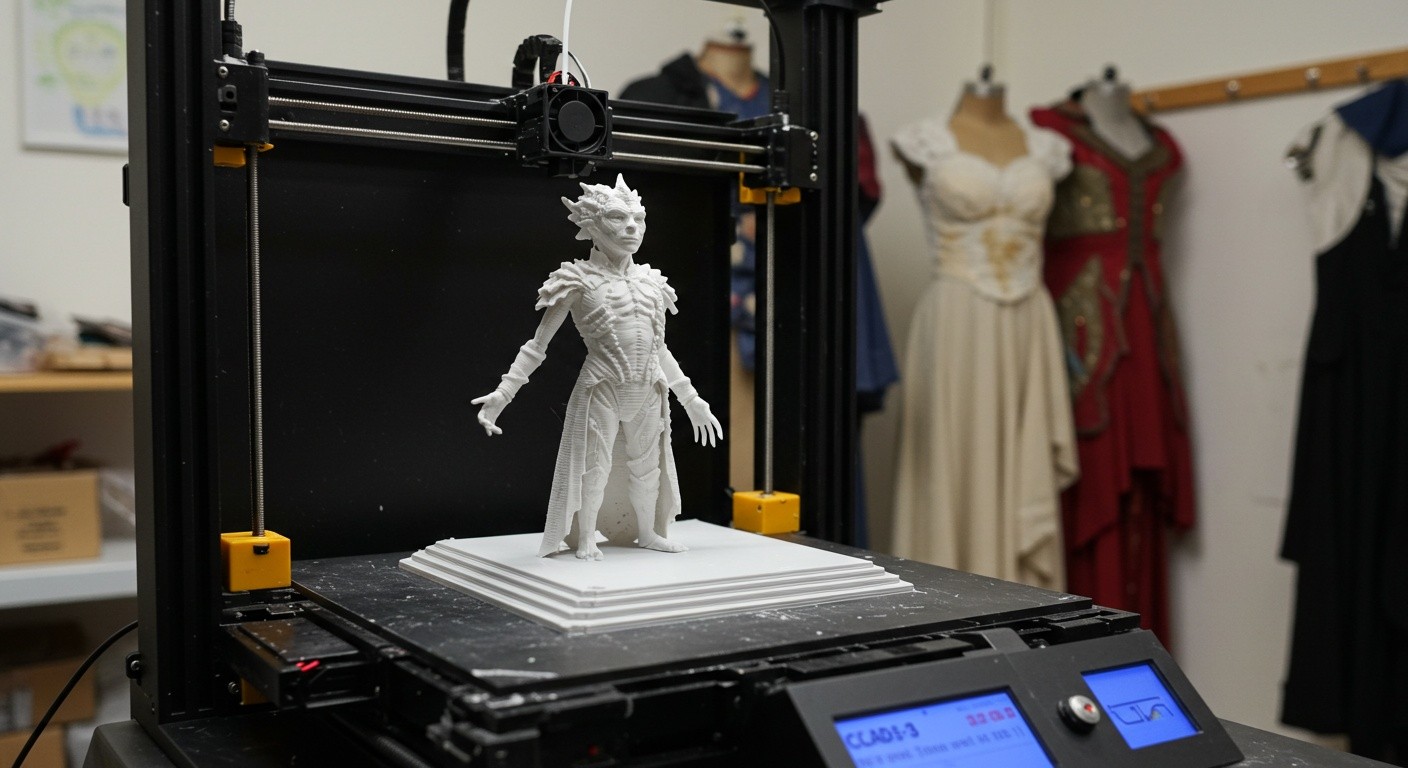 3D печать моделей для театральных постановок