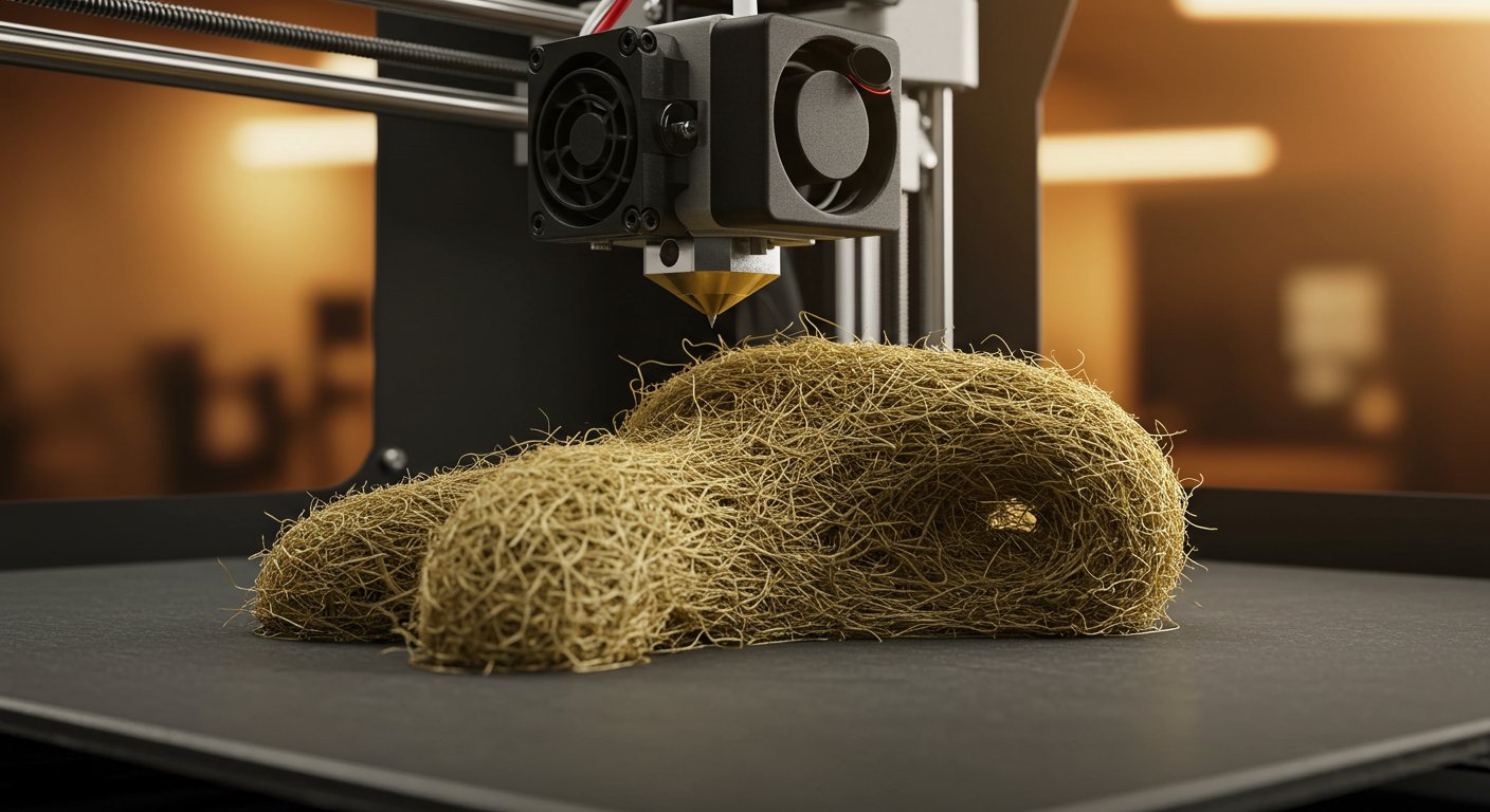 Эксперименты с биоразлагаемыми филаментами в 3D печати