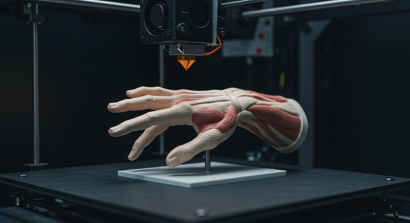 3D печать анатомических моделей для тренировок